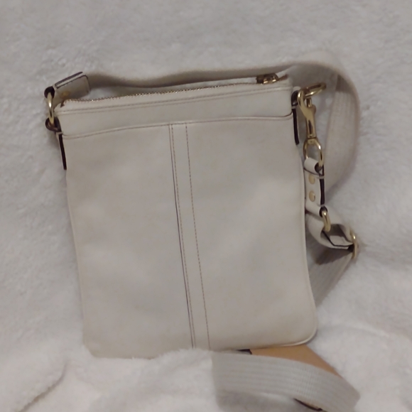 Coach Classic Crossbody bag Cream Brown OS - Picture 5 of 11